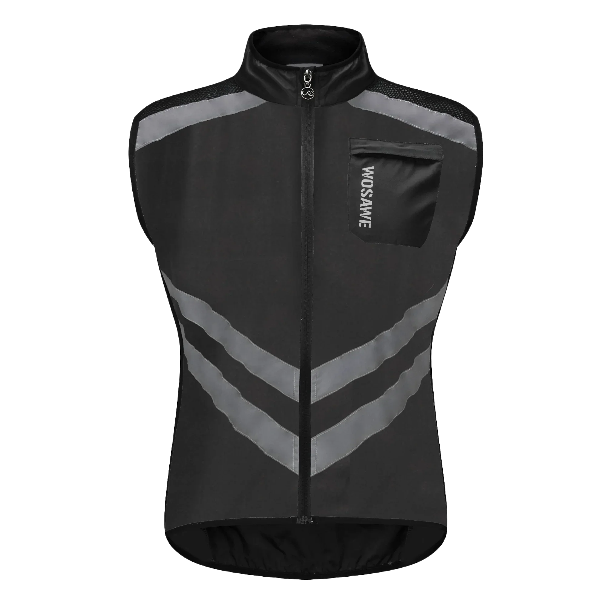 Men’s Cycling Windbreaker Jacket Waterproof Windproof Reflective Bike Coat Lightweight Outdoor Sports Apparel Portable