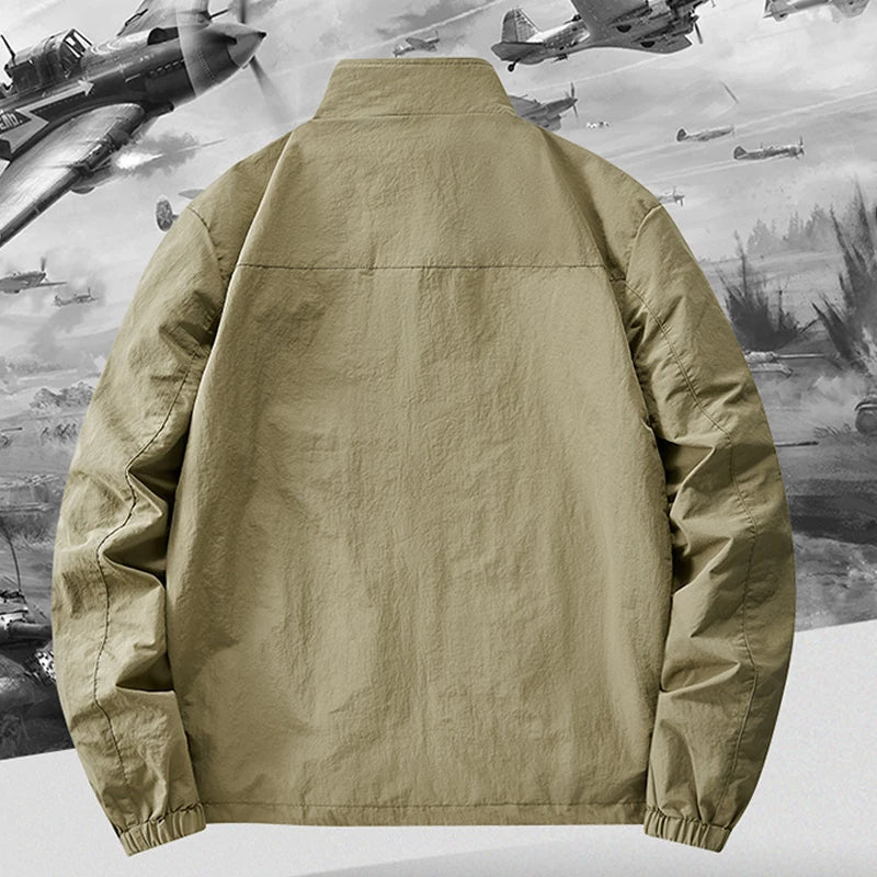 8XL Men Outdoor Jacket Autumn Winter Jacket Hiking Camping Windbreaker Plus Size Spring Oversized Outwear Hooded Coat
