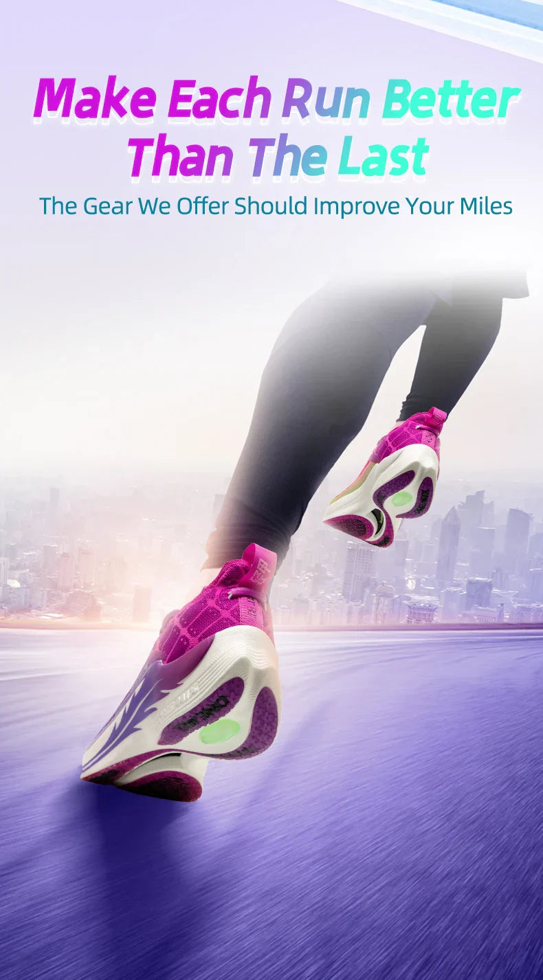 Carbon Plate Marathon Running Racing Shoes Professional Stable Support Shock-relief Ultra-light Rebound Sport Sneakers