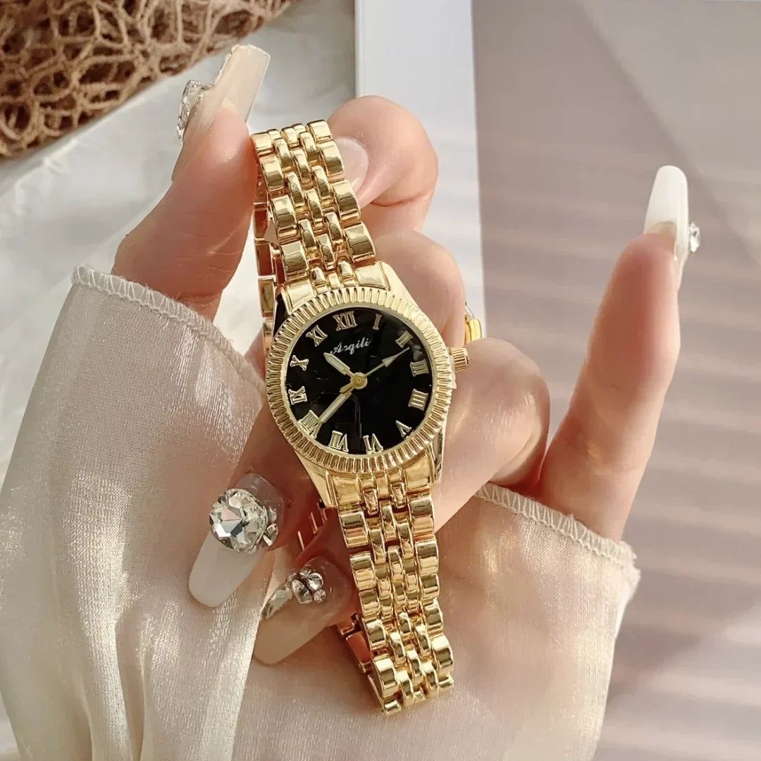 Gold Watch Women Watches Ladies Large dial Steel Women's Bracelet Watches Female Clock Relogio Feminino Montre Femme