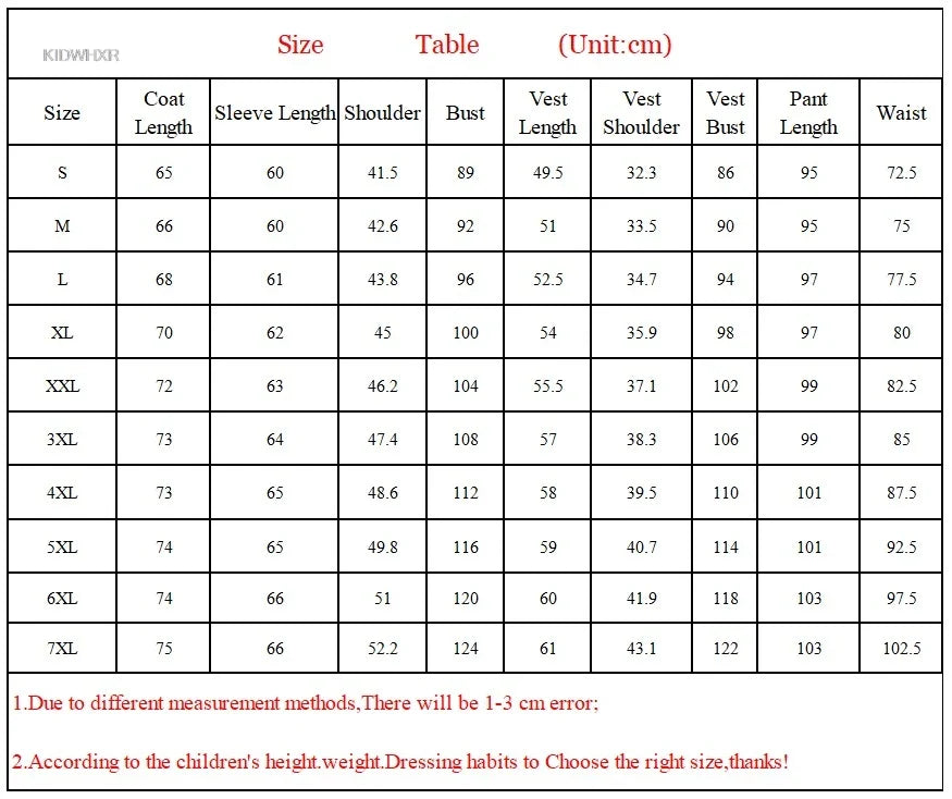 Man Suit Outfit Double-breasted Blazer Men V-neck Vest Straight-leg Pant Male Slim Business Wedding Three-piece Set
