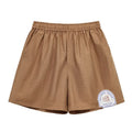 Men's Lyocell Linen Look Shorts Straight Leg Elastic Waist Lightweight Breathable Old Money Casual Summer Male Pants