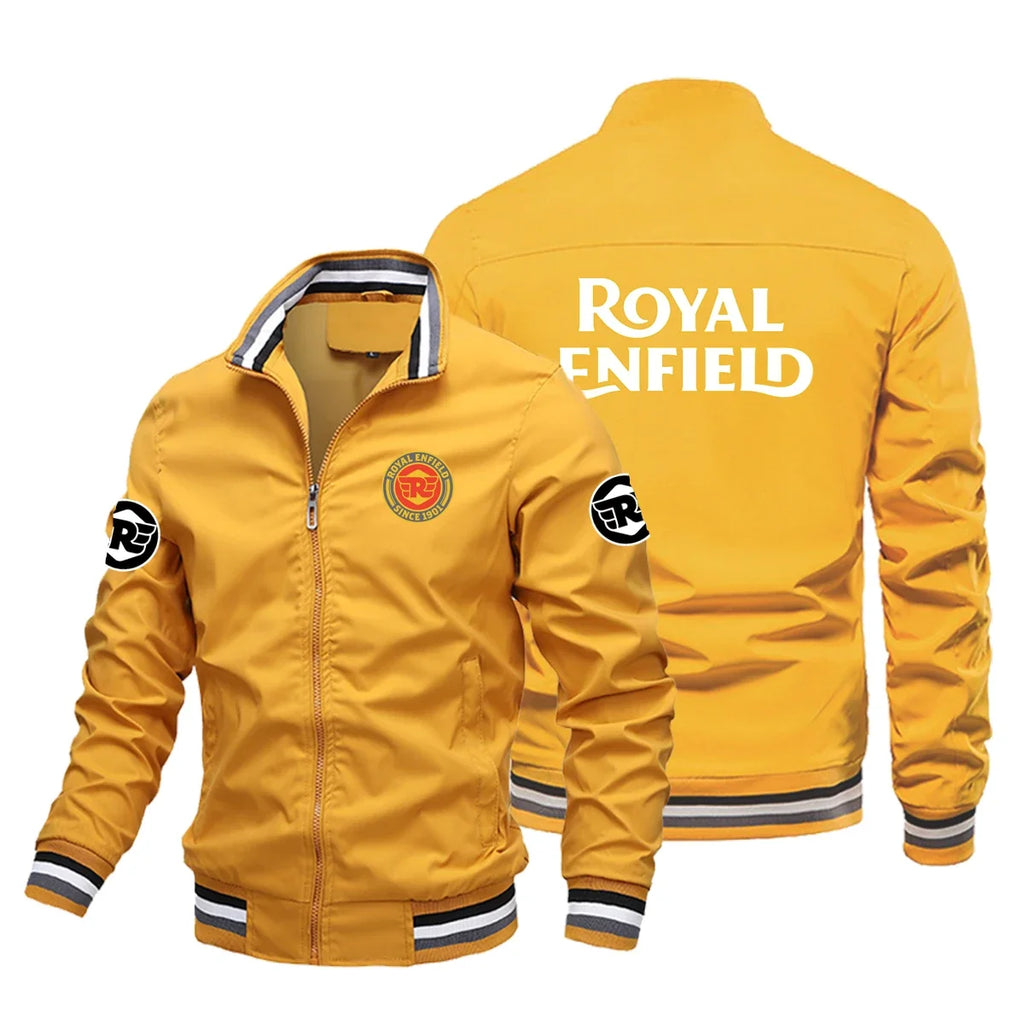 New Retro style Royal Enfield Motorcycle Jacket Men's Clothing tops Racing Jacket Windbreaker Outdoor Sports Bicycle Jacket