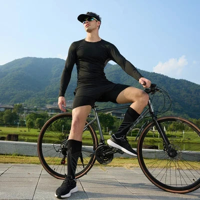 Spring Outdoor Sports Lightweight & Breathable Running-Specific Unisex Long-Sleeved Quick-Drying Training Top