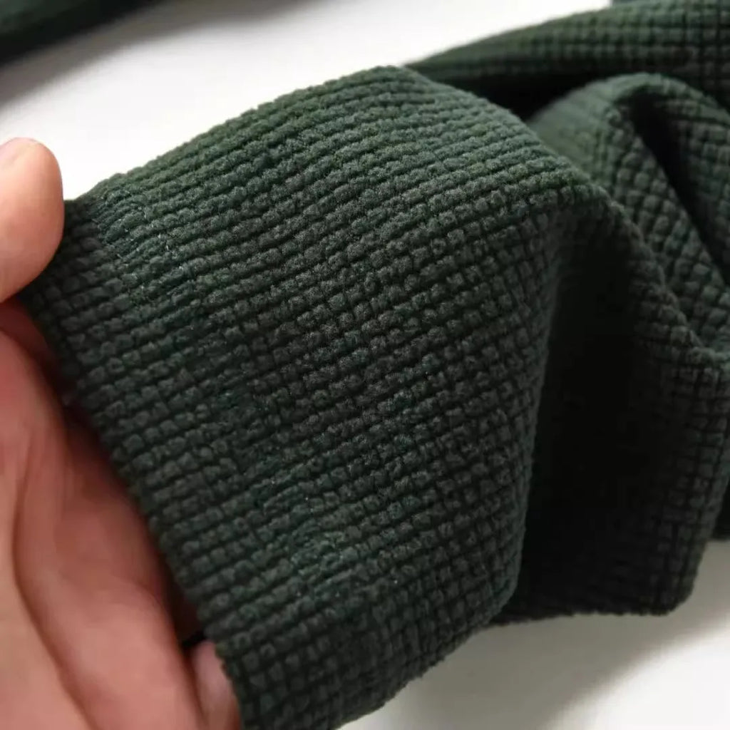 Outdoor Lightweight Fleece Sweatshirt Jacket Men's Zipper Closure Stand Collar Technical Fabric Comfortable Youth Fashion