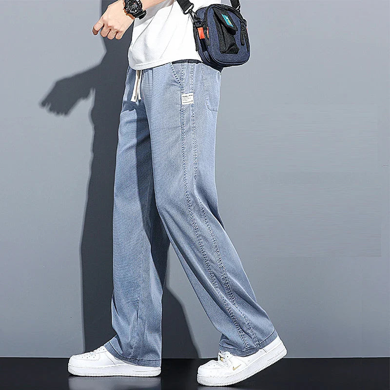 Soft Lyocell Fabric Men's Jeans