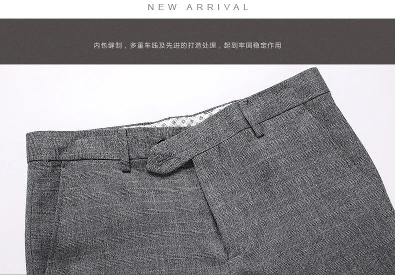 S-6XL Jacket Vest Pants Casual Plaid Retro Business Men's Suit 3Pcs or 2Pcs Set Groom Wedding Dress Blazer Waistcoat Trousers