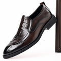 Leather Shoes For Man Genuine Leather Casual Shoes Fashion Business Oxford Shoes High Quality Designer Work Shoes