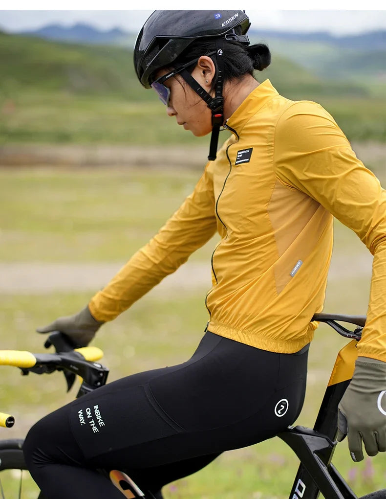 New Cycling Jacket Men's Windproof Cycling Jacket Road Bike Waterproof Jacket Double-ended Zipper Cycling Equipment