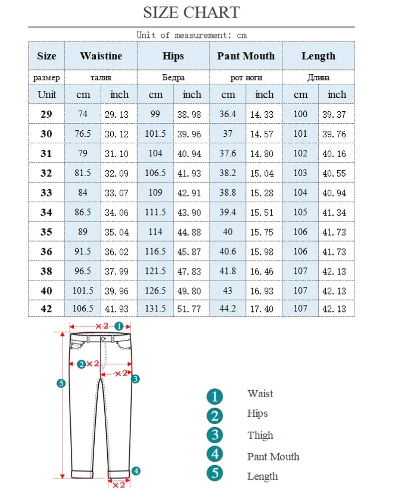 Men's Spring Autumn Soft Baggy Jeans Casual Straight Stretch Wide-Leg Business Denim Pants Versatile Comfortable Loose Trousers