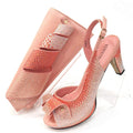 Evening High Heel Party Shoes And Bag Set Lucky Star Bag
