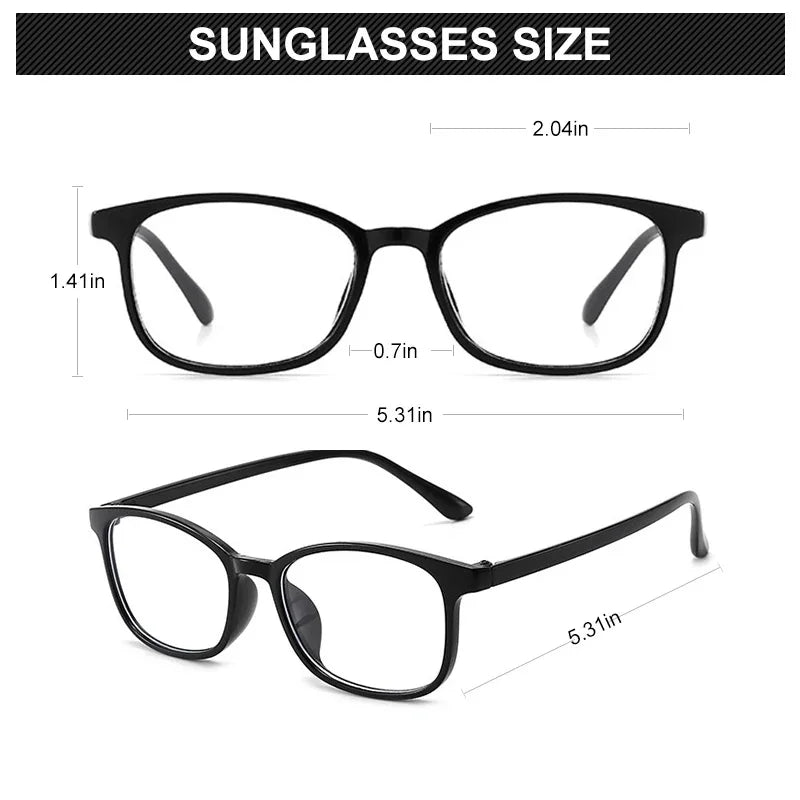 CRIXLAIS Fashion Square Computer Glasses For Children Vintage Prescription Eyeglasses Frames Kids Anti Blue Light Eyewear UV400