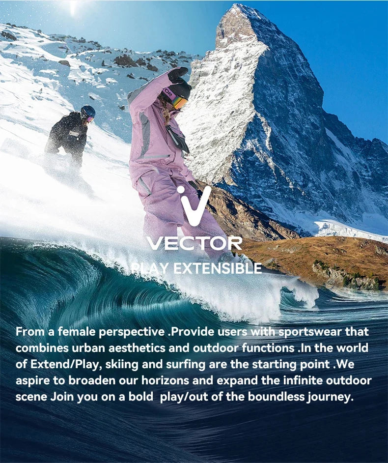 Men and Women Splicing Skiing Skiing Top Waterproof Windproof Warm Durable Indoor and Outdoor Skiing Snowboard Jacket