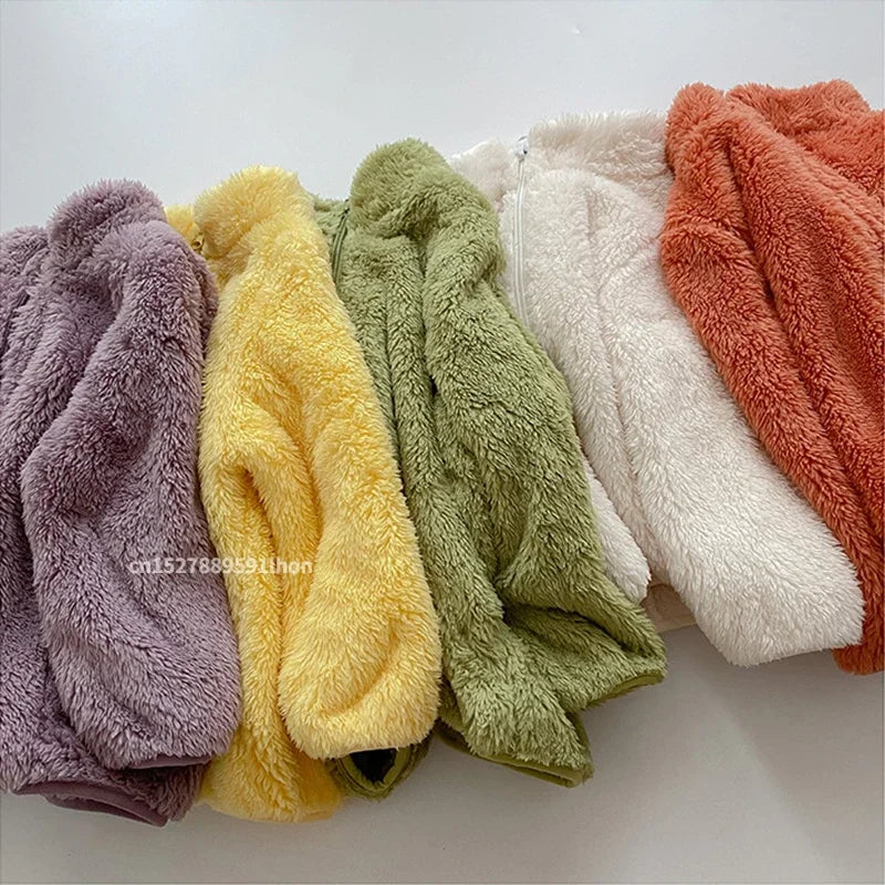 جاكيت صوف حراري للأطفال