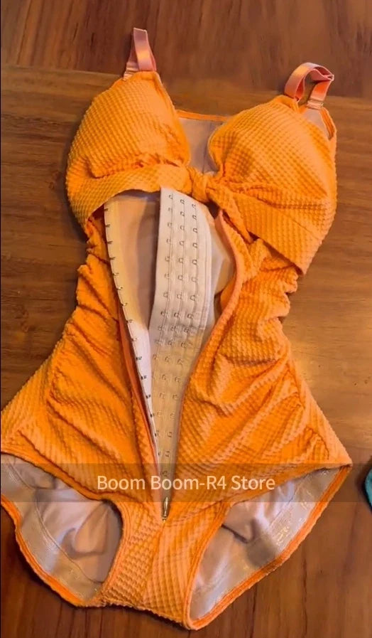 New Swimsuit Shapewear Fajas Colombiana BBL Post Op Surgery Supplies Women Shapewear With Adjustable Hook-eyes Glue Bone Corset