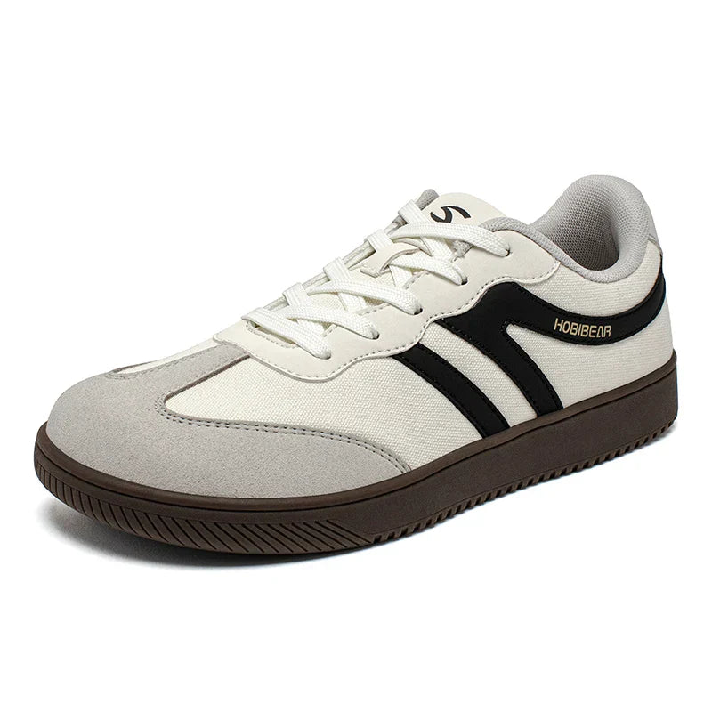 Wide Toe Shoes Mens Womens Minimalist Fabric Sneaker Lace Up Casual Walking Shoes