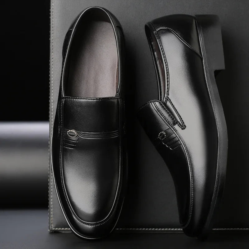 Men's Formal Leather Shoes – Classic Business Dress Shoes