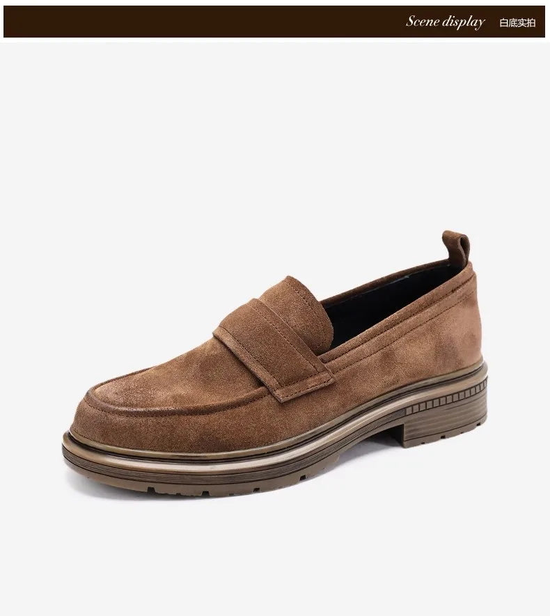 Classic Soft Cowhide Mans Loafers Spring Luxury Genuine Leather Comfortable Fashion British Outdoor Leisure Driving Shoes Man
