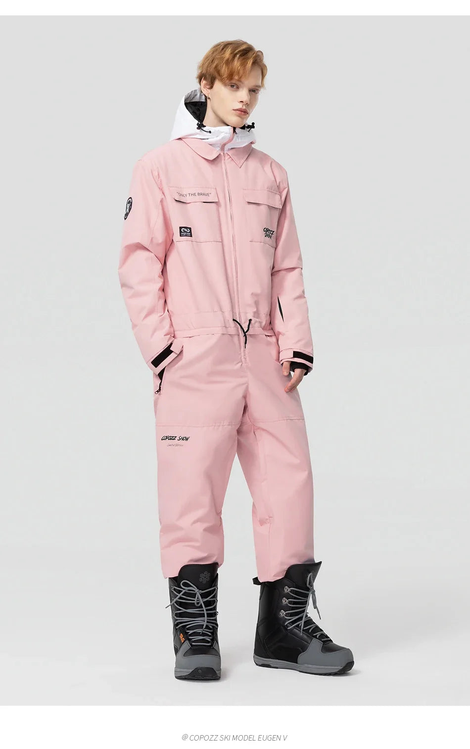 Winter Ski Suit Men Women Waterproof Warm Ski Overalls Outdoor Sports Snowboard One Piece Ski Jumpsuit Skiing Clothing