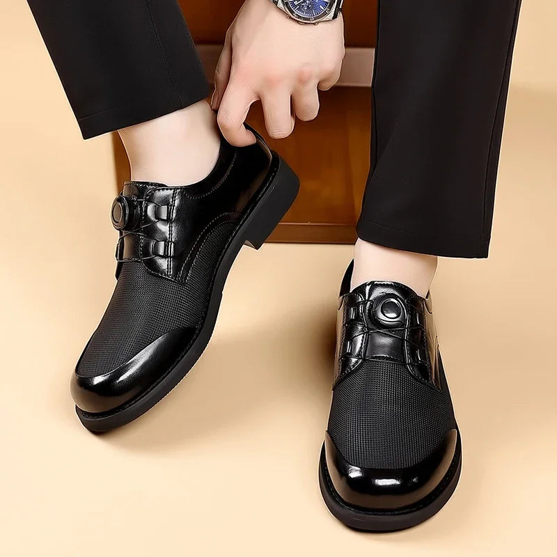 Classic Leisure Business Footwear Male 2025 New  Loafers Mens Oxford Shoes Leisure Walking Shoes Handmade Casual Leather Shoes