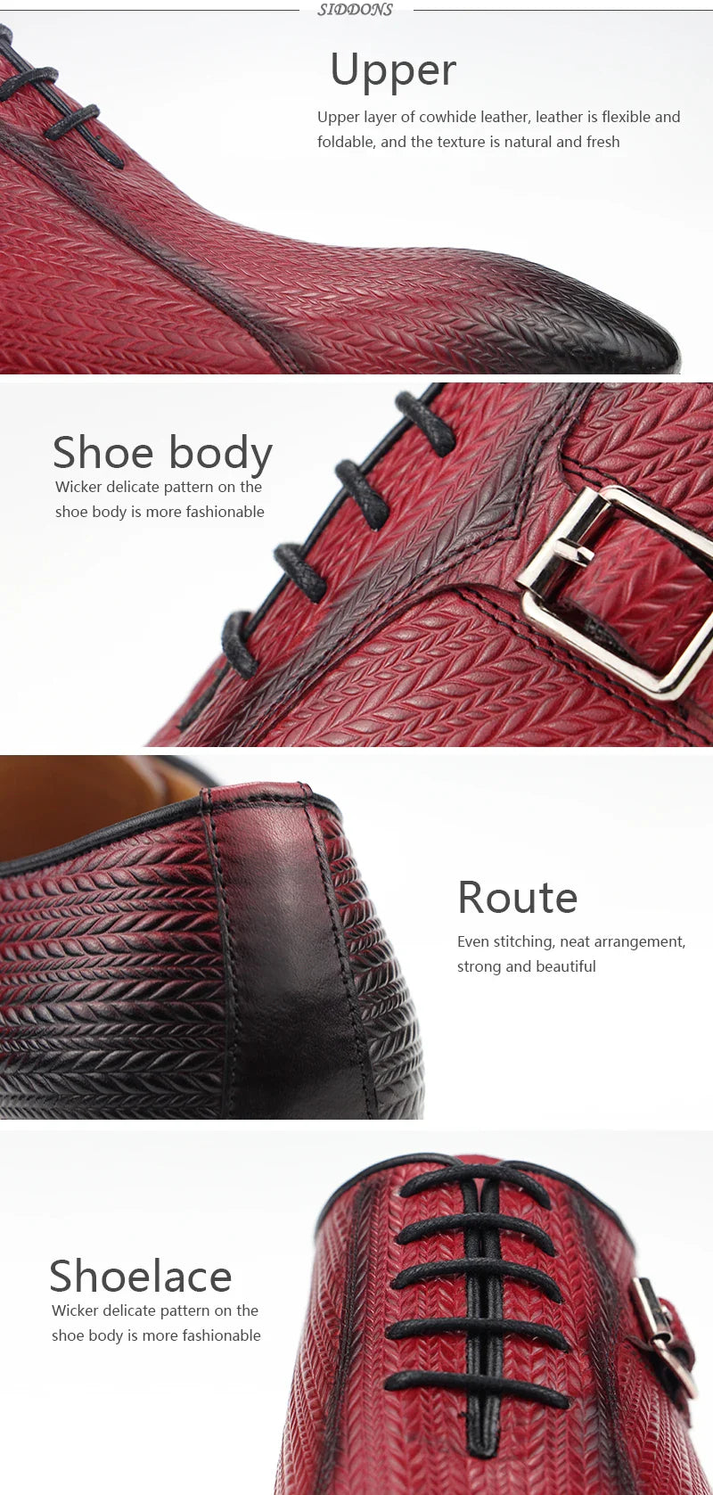 Custom Made Luxury Mens Shoes Wedding Genuine Brock Shoes for Lace Up Men Leather Shoe Sapato Dress Office Shoes Printing Latest