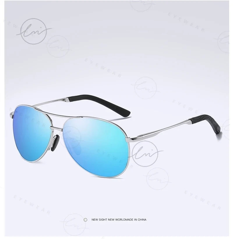 Classic Pilot Sunglasses Polarized Man Anti-Glare Safe Driving Glasses Woman Fishing Goggles Unisex UV400 Gafas De Sol