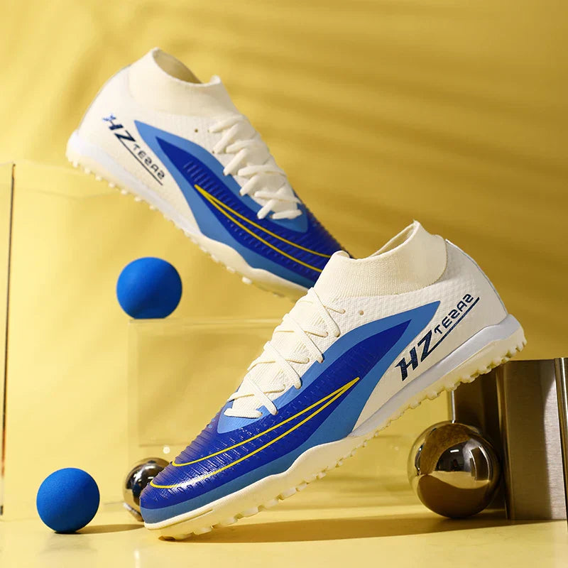 New Men Soccer Shoes Sport Boys Breathable Cleats Adult Outdoor Football Boots Training Long Spikes Non Slip Match Comfortable