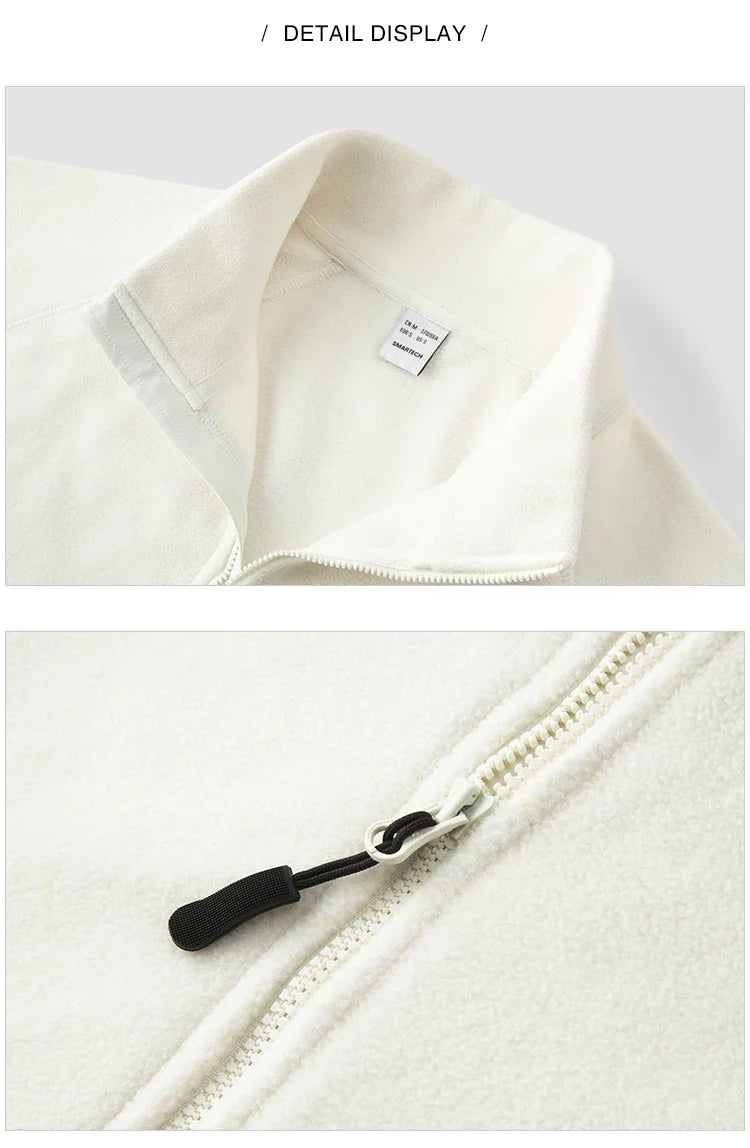 Jacket Men 2025 Autumn New Couple Fleece Anti-Static Casual Top