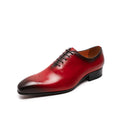 Men's Oxford Genuine Leather Shoes – Formal Lace-Up Business Footwear