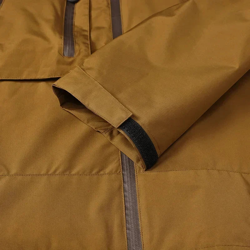 Men's Waterproof Running Jacket Caramel Women Windproof Windbreaker Hiking Camping Cycling Trekking Jogging Jackets