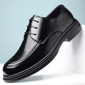 New Lace Designer Derby Shoes for Man Hallow Breathable Business Casual Leather Shoes Male Summer Autumn Fashion Dress Shoe Man