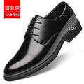 Mens Black Genuine Leather Perforated Cap Toe Lace Up Formal Business Oxford Shoes Breathable Summer Office Casual Dress Shoes