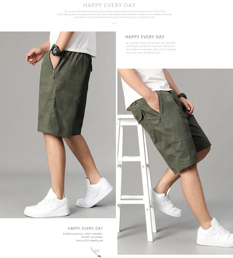 Mens Light Weight Sweat Shorts Oversized Casual Cotton Cargo Shorts Elastic Waist Drawstring Lounge Athletic Short with Pockets