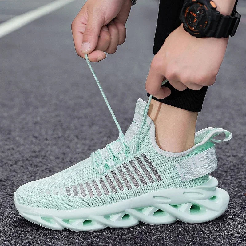 Men Shoes Sport Comfortable Sneakers Breathable Couple Running Shoes Women Tenis Sports Shoe White Walking Man Sneakers