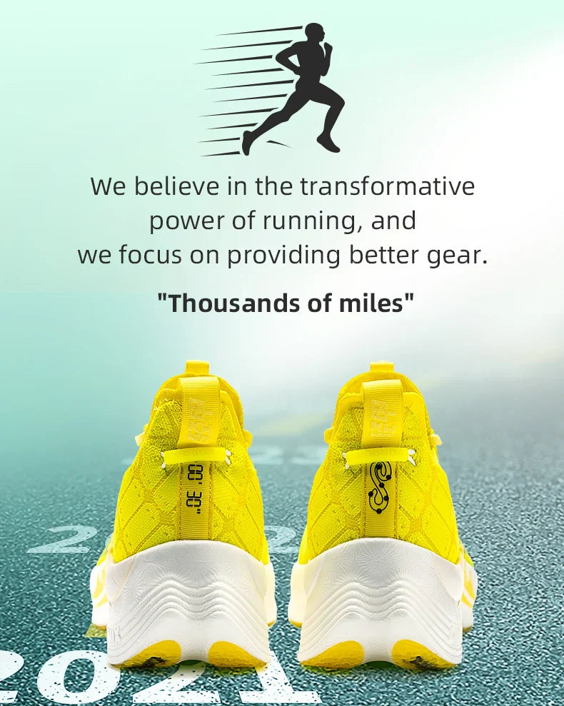 Carbon Plate Marathon Running Racing Shoes Professional Stable Support Shock-relief Ultra-light Rebound Sport Sneakers