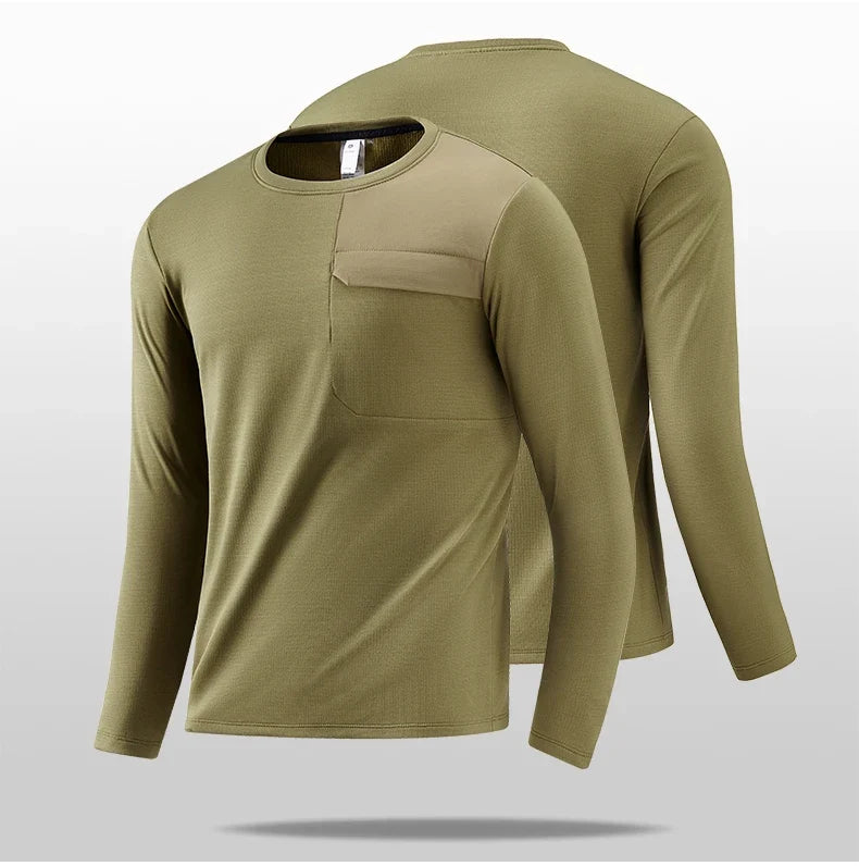 SBWL 2026 Warm Fitness Jacket High-Quality Outdoor Sports Top with Stand-Up Collar for Autumn/Winter Running Long-sleeved Tshirt