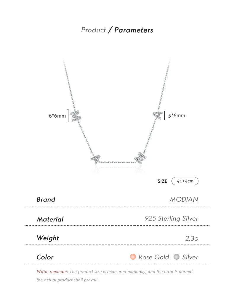 925 Sterling Silver Classic Letters MAMA Pendant Necklaces Rose Gold Color Link Chain For Women Jewelry Christmas Gifts