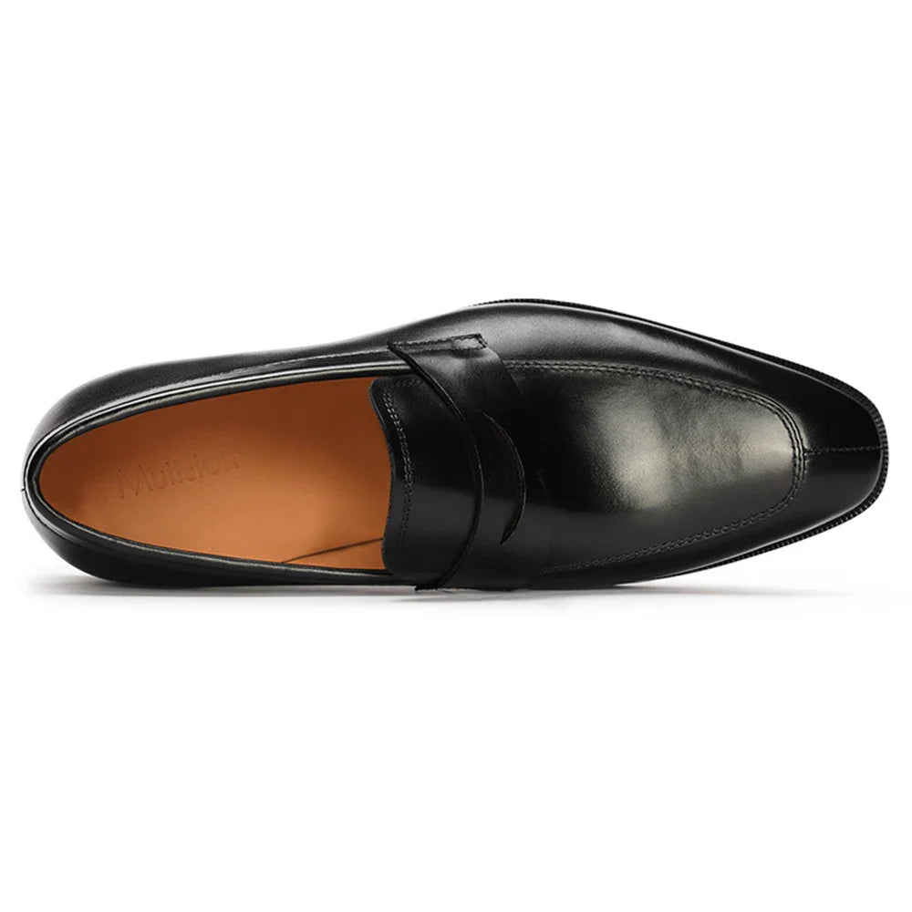 Men Loafer Casual Shoes Calf Leather Waterproofing Materials High Quality Wholesalers Online Formal Dress Slip-on Shoes