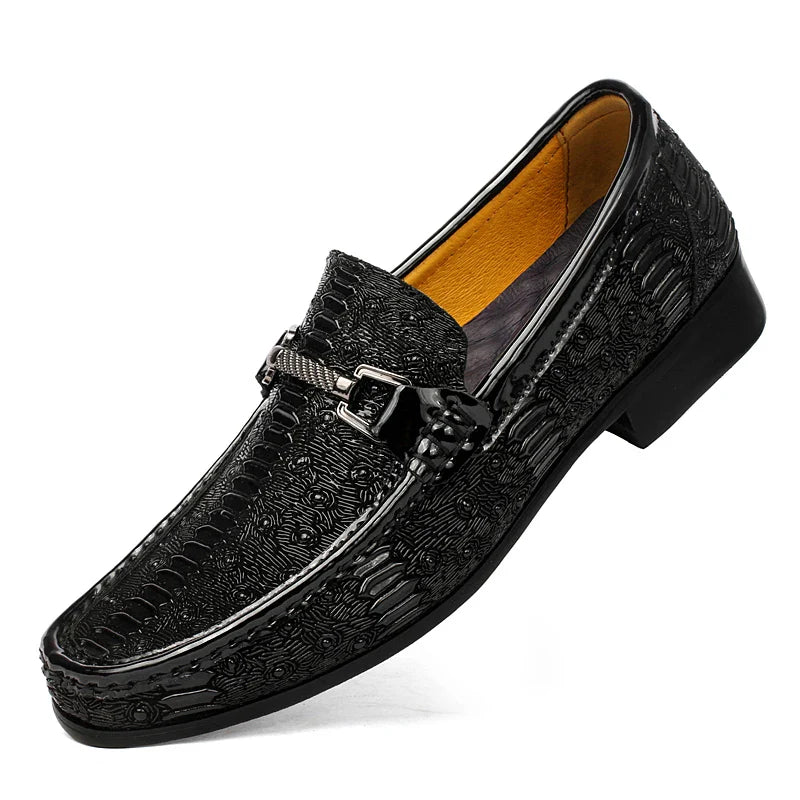 2024 New Arrival Moccasins Genuine Leather Men's Loafers Comfortable Leather Casual Shoes New Fashion Male Office Slip on Shoes