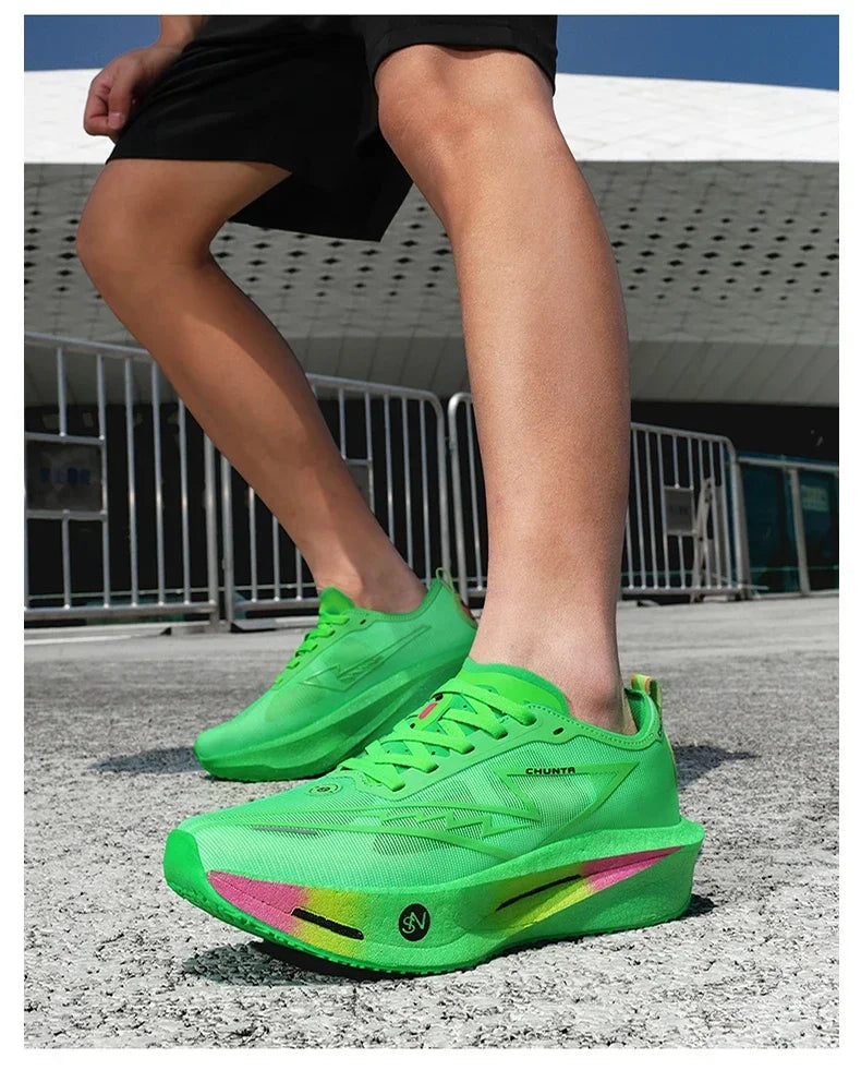 Running Shoes Speciality Carbon Board Marathon Men Sports Breathable Lightweight Women's Comfortable Athletic Sneakers