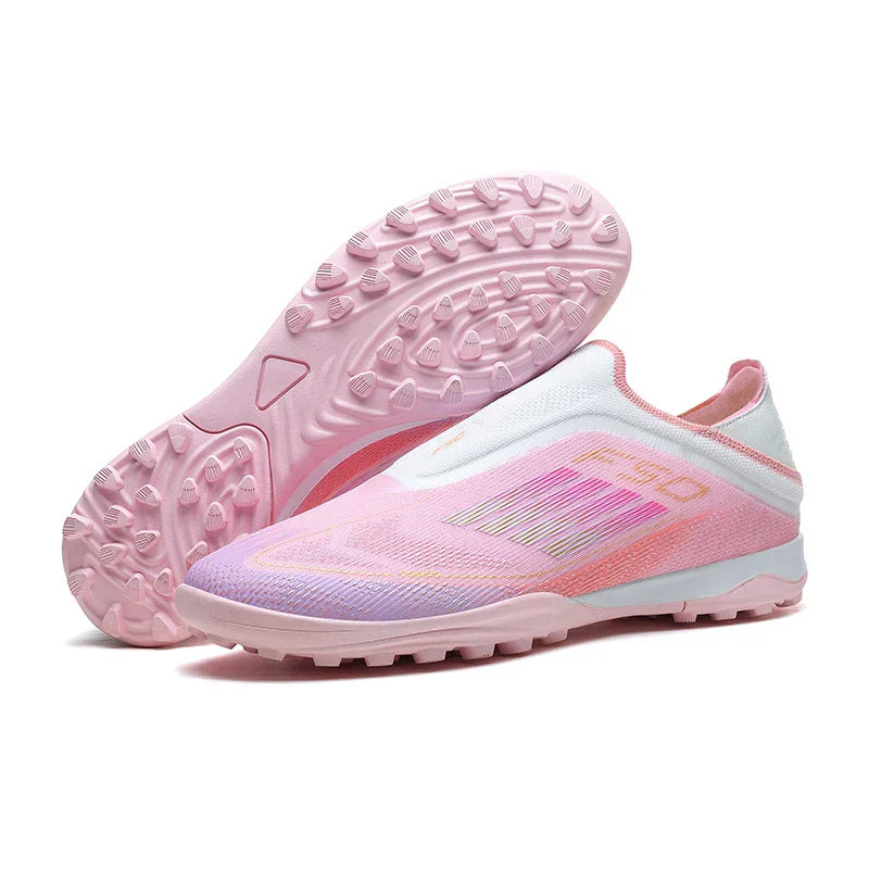 Men Soccer Shoes Training TF Football Boots Futsal Ultralight Match Long Spikes Breathable Indoor Sneakers Cleats Drop Shipping