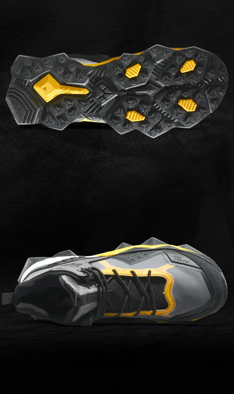 Men  Waterproof Hiking Shoes Breathable Hiking Boots Outdoor Trekking Boots Sports Sneakers Tactical Shoes