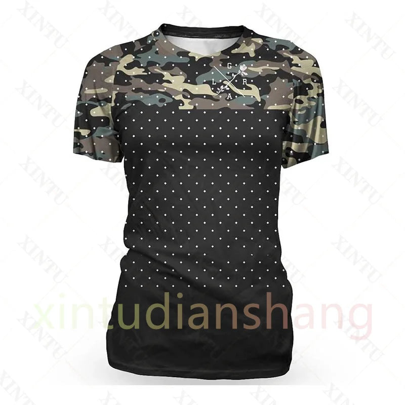 2022 Women's Loose Rider Tech Jersey Long Sleeve Enduro Mountain Bike Breathable Quick Dry Shirt BMX DH Motocross Sportswear