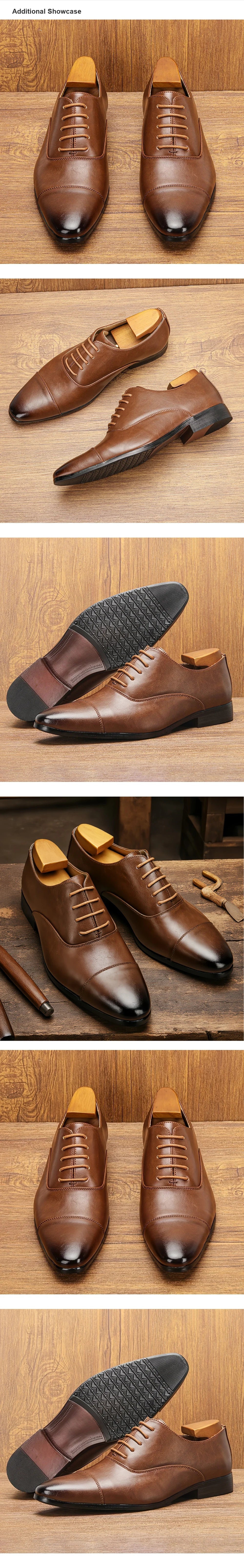 Dress Shoes Man Gentleman'S Business Stylish Comfortable Formal Shoes Men