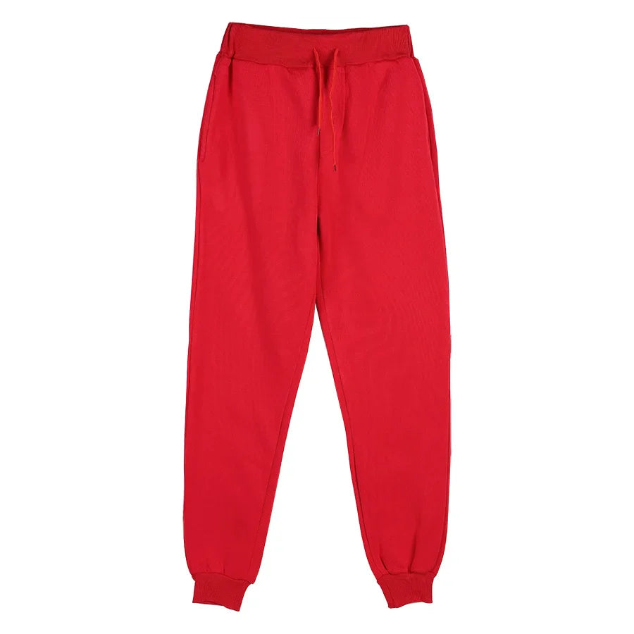 Men Elastic Waist Lose Casual Trousers