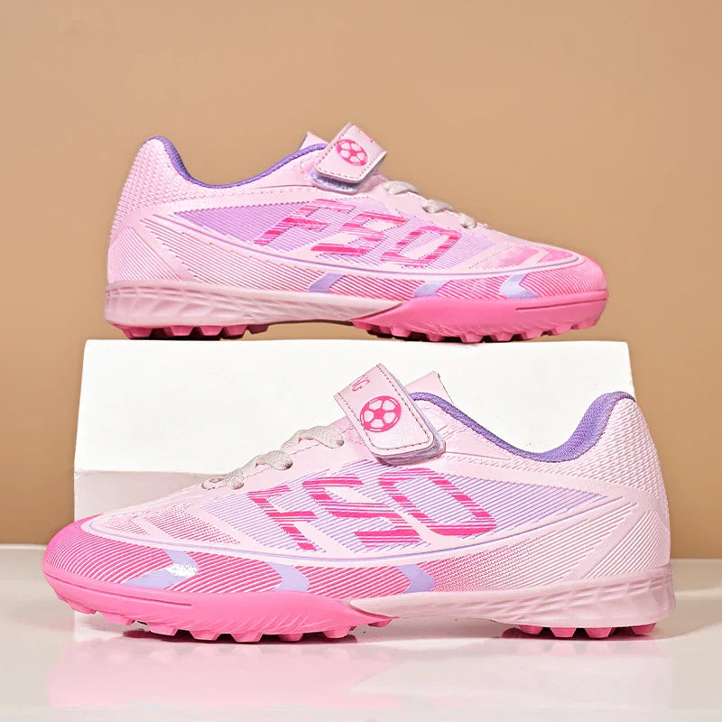 Kids Soccer Shoes School Football Boots Professional Cleats Grass Training Sport Footwear Boys Outdoor Futsal Soocer Boots 30-38