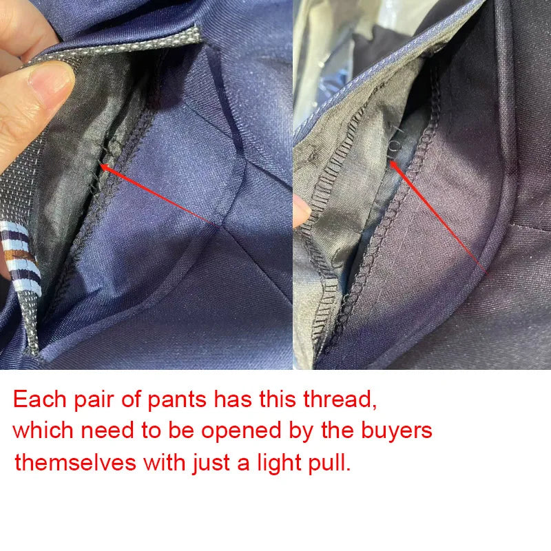Men's Elastic Straight Pants Business Casual Long Suit Pants Male Formal Trousers
