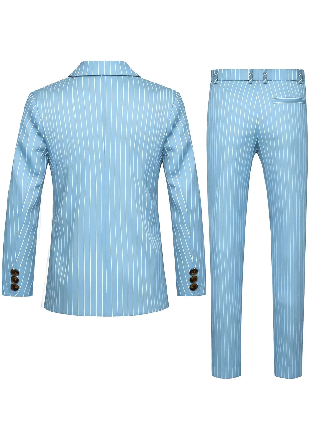 High-quality European and American Men's Clothing, Formal Suits with Stripes, Trousers for Business, Formal Dinners, Weddings