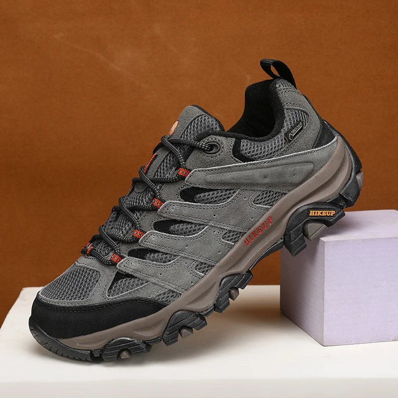 Men Hiking Shoes Designer Climbing Trekking Sneakers for Men Leather Outdoor Sports Work Man Shoes Run Shoes