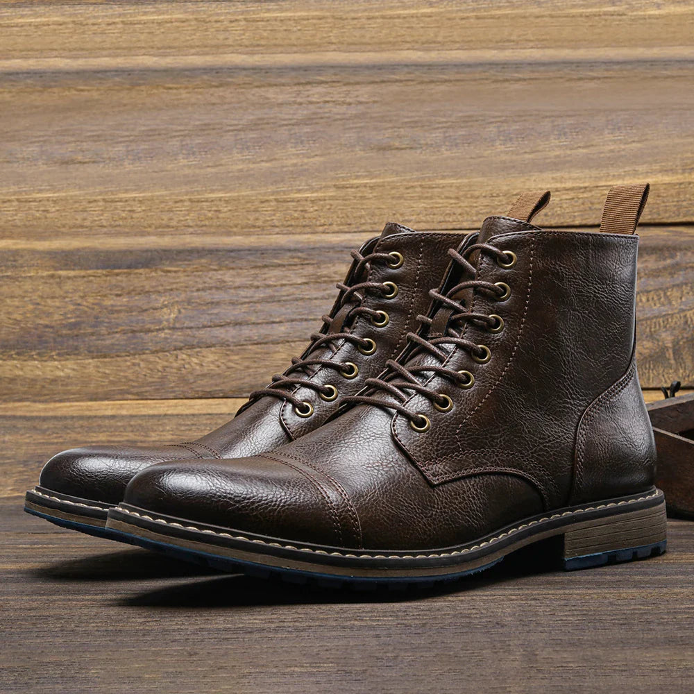 Comfortable Ankle Boots Leather